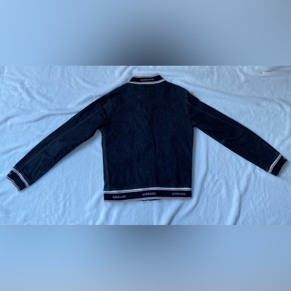 Vintage 80s 90s Marithe Francois Girbaud Dark Wash Zip Up Jean Jacket - Picture 2 of 10